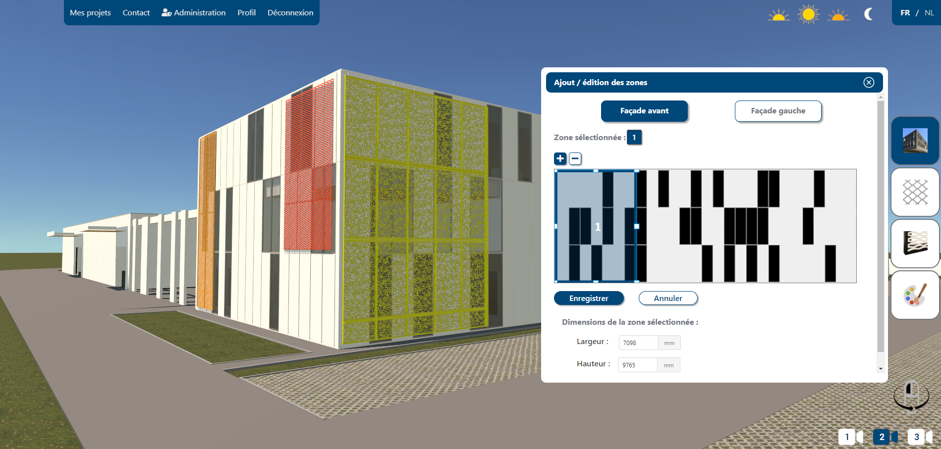 configurateur bardage